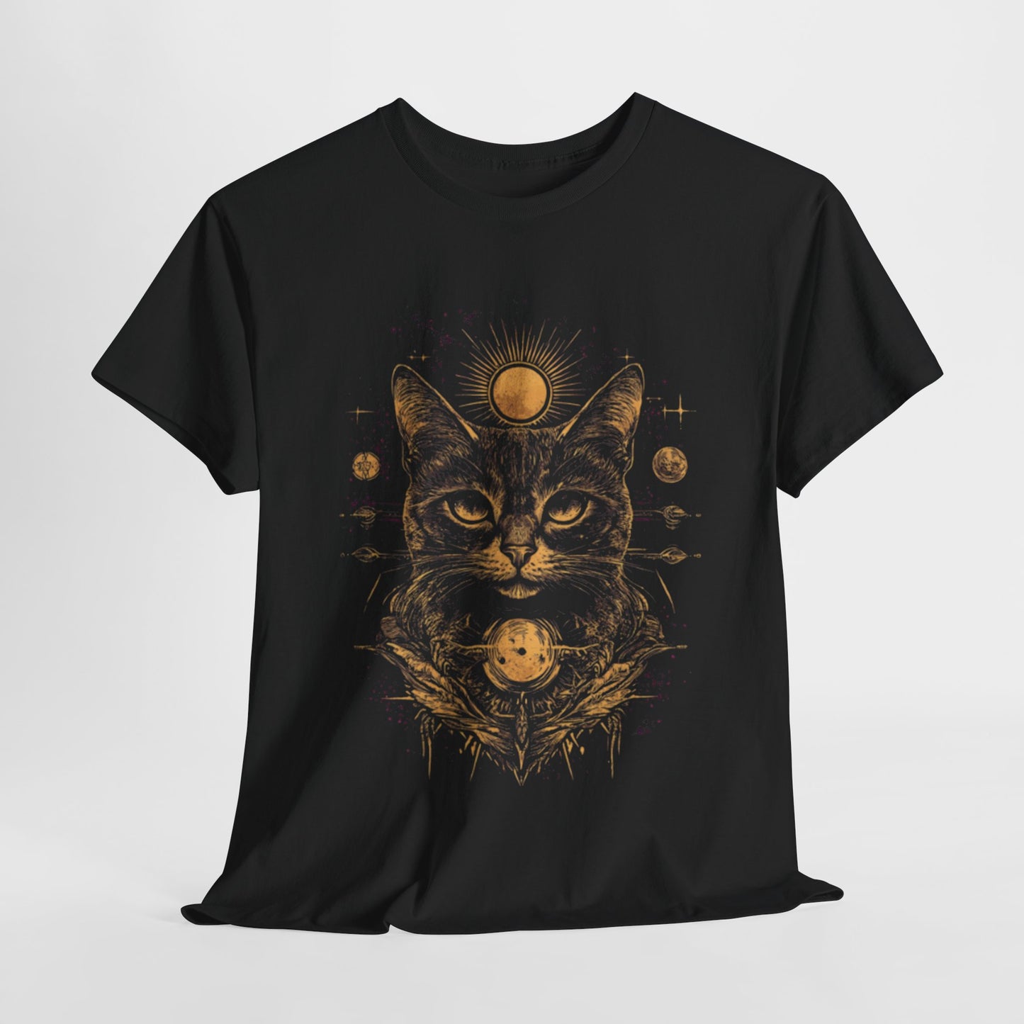 Cat Design T-shirt with a Twist