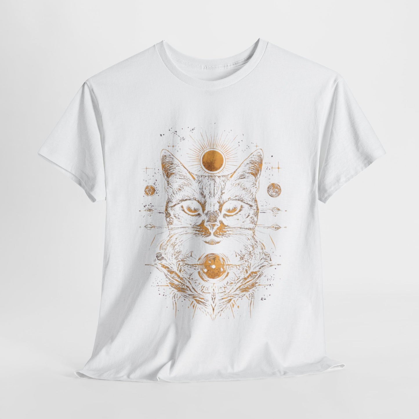 Cat Design T-shirt with a Twist