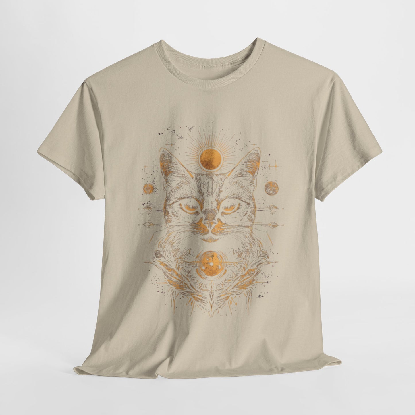 Cat Design T-shirt with a Twist
