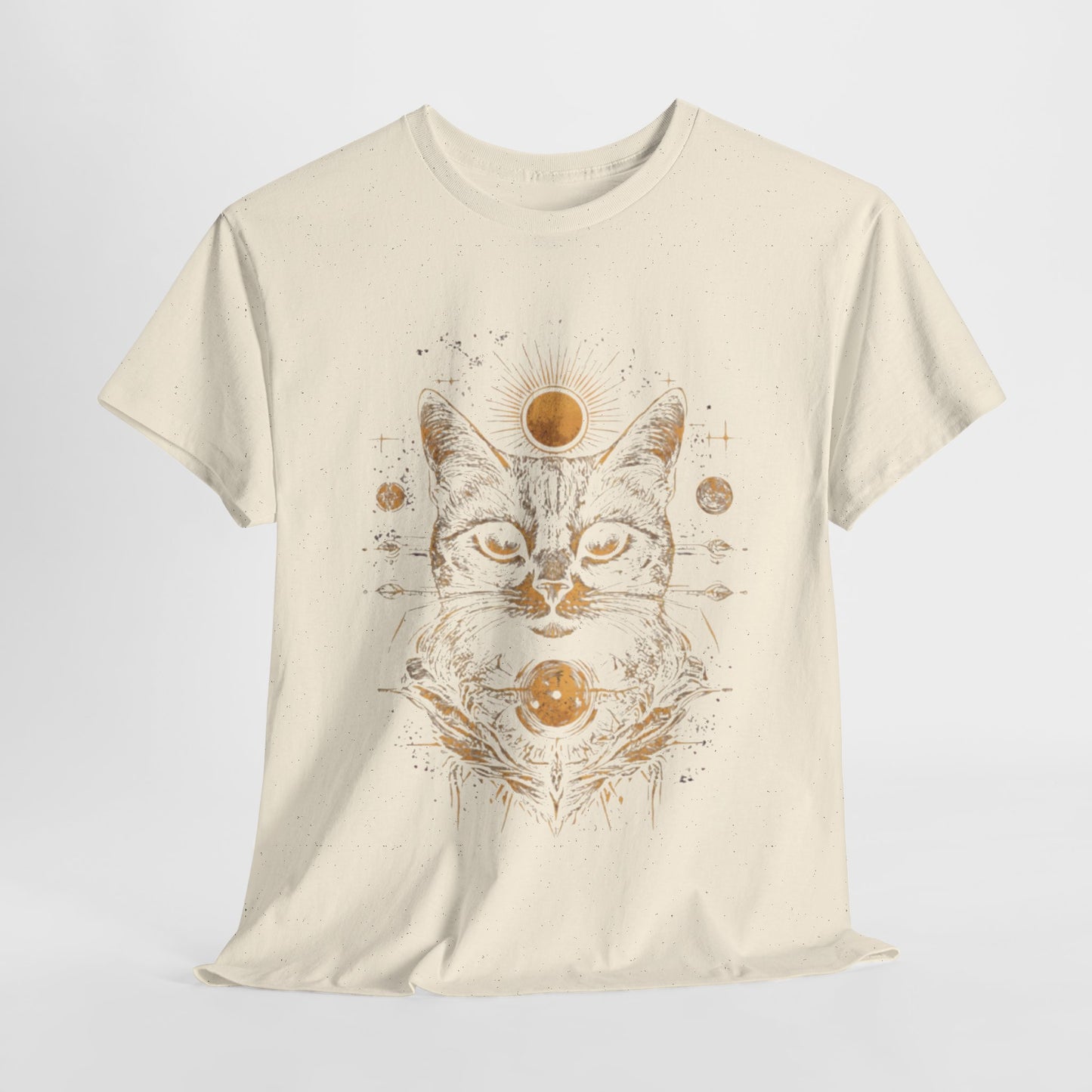 Cat Design T-shirt with a Twist