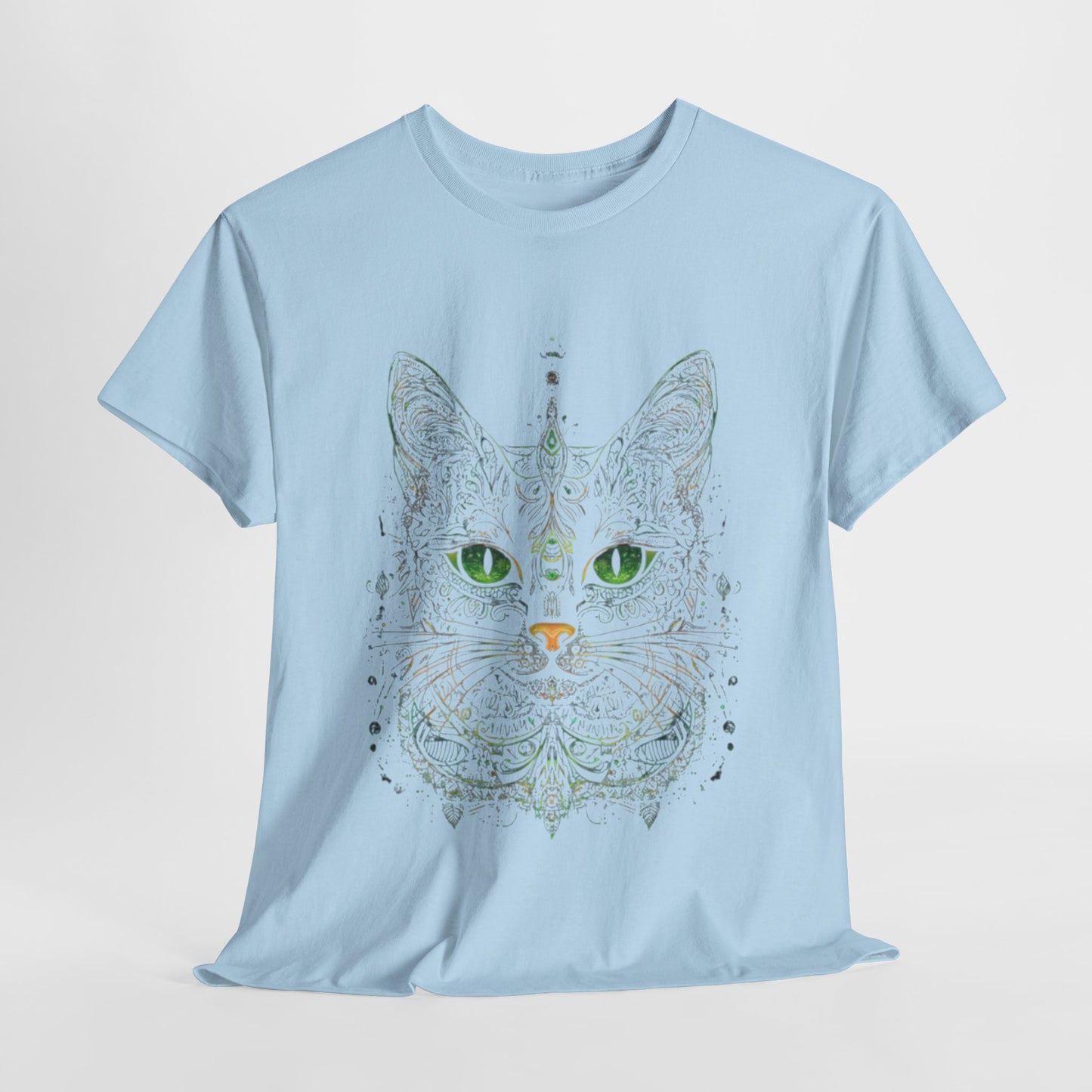 Mystical Cat Design Tee