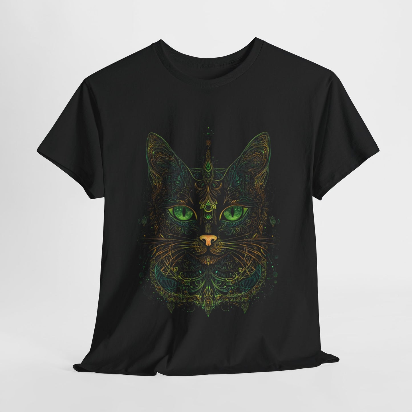 Mystical Cat Design Tee