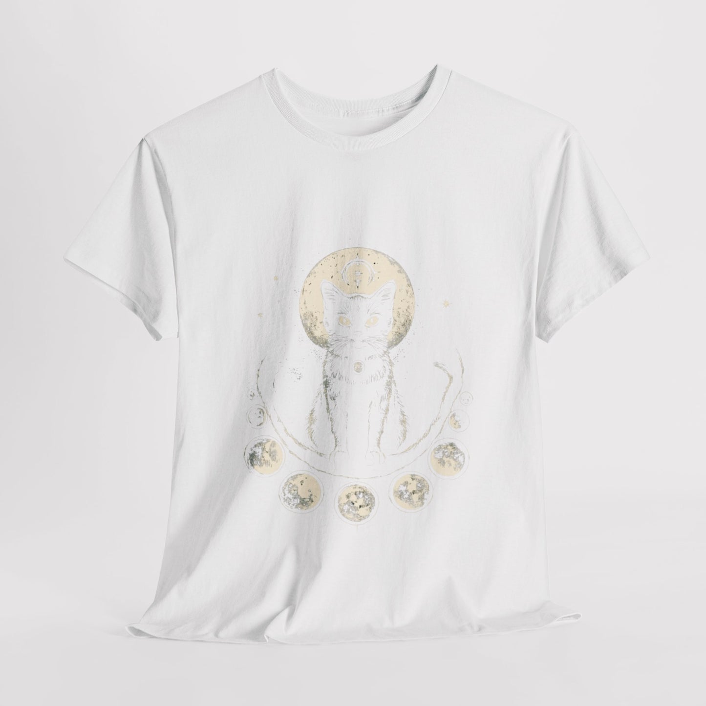 Magic Color-Changing Cat T-shirt