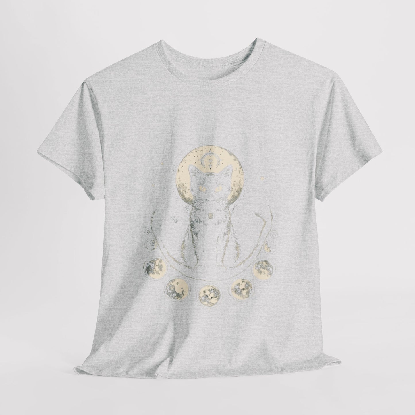 Magic Color-Changing Cat T-shirt