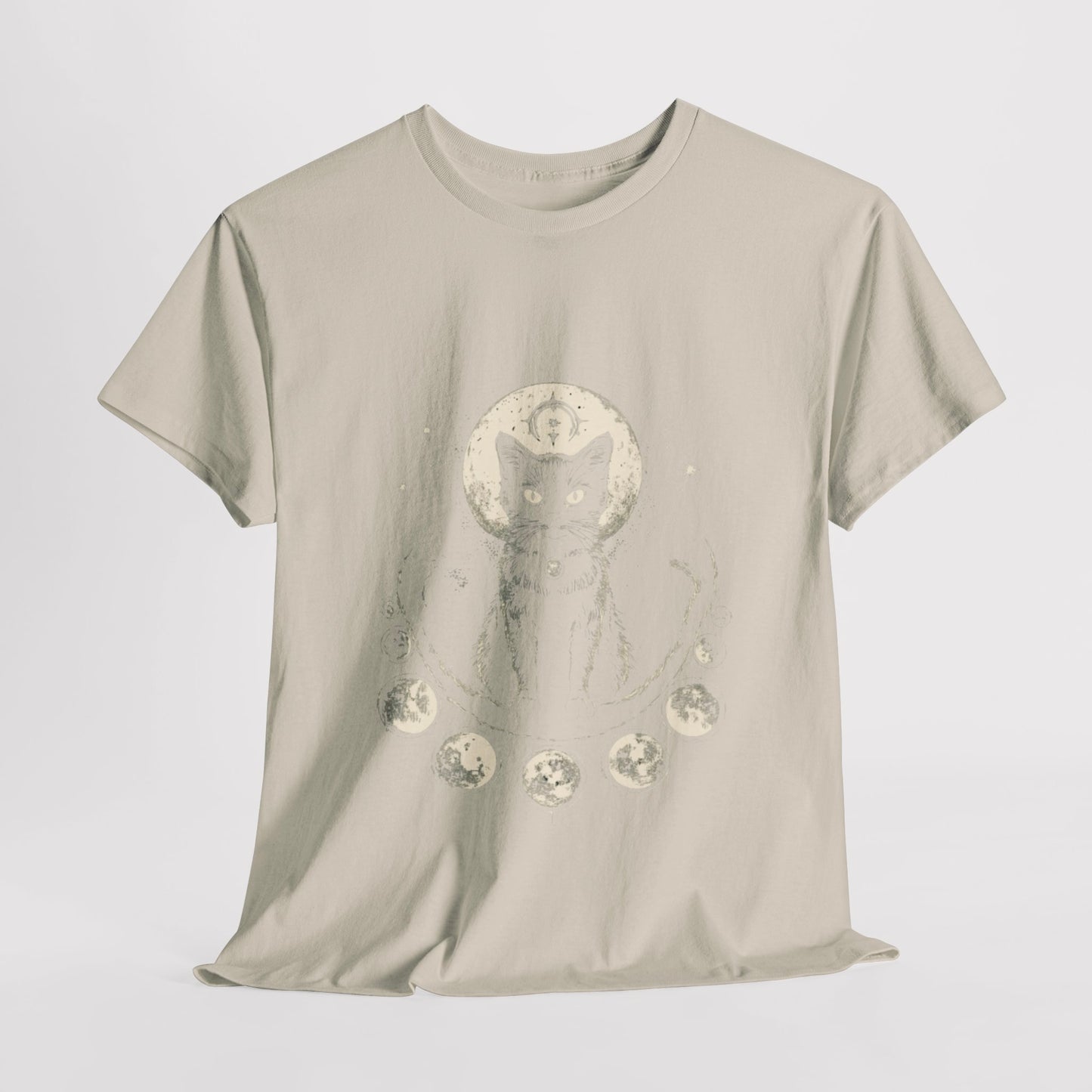 Magic Color-Changing Cat T-shirt
