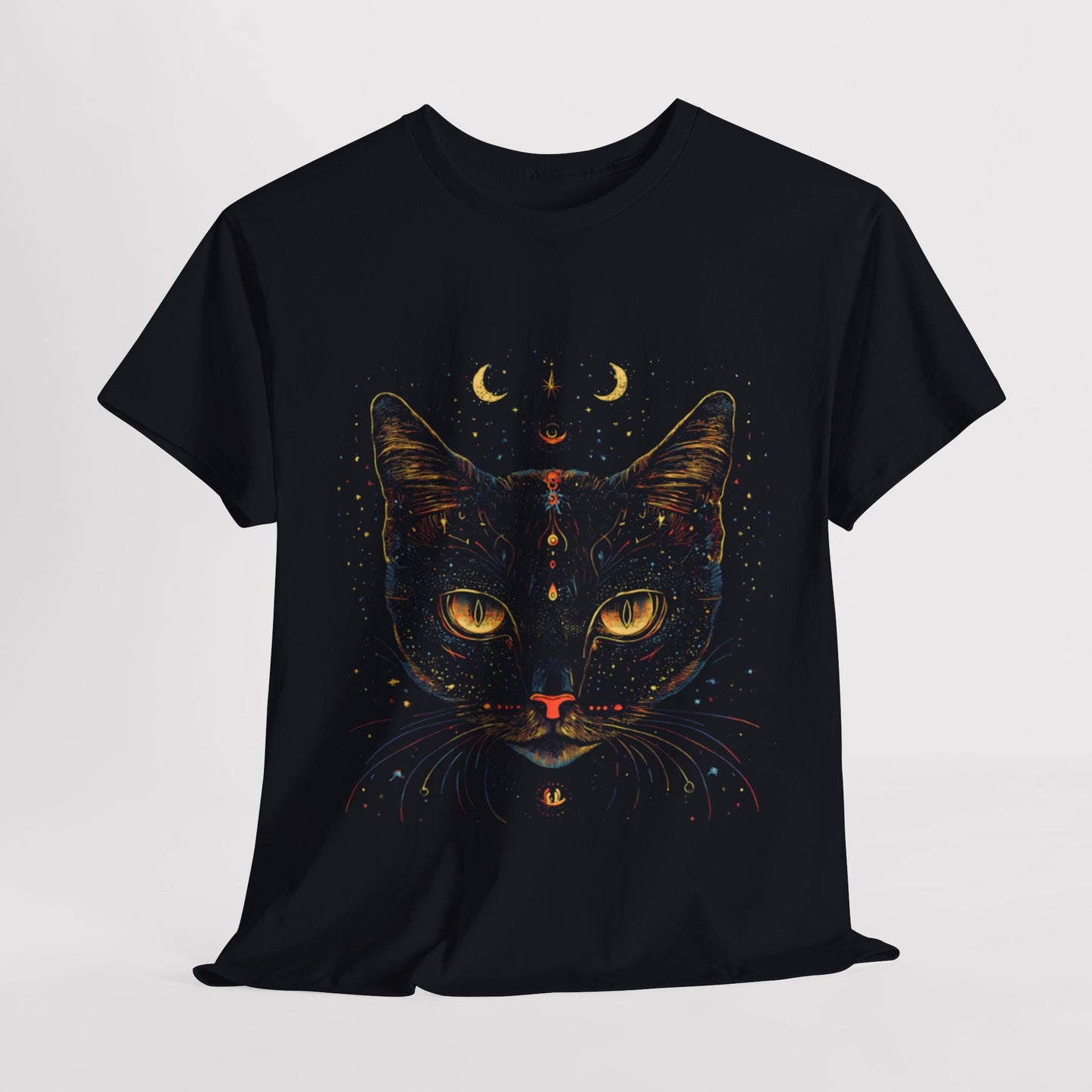 Mystical Cat T-shirt with a Twist
