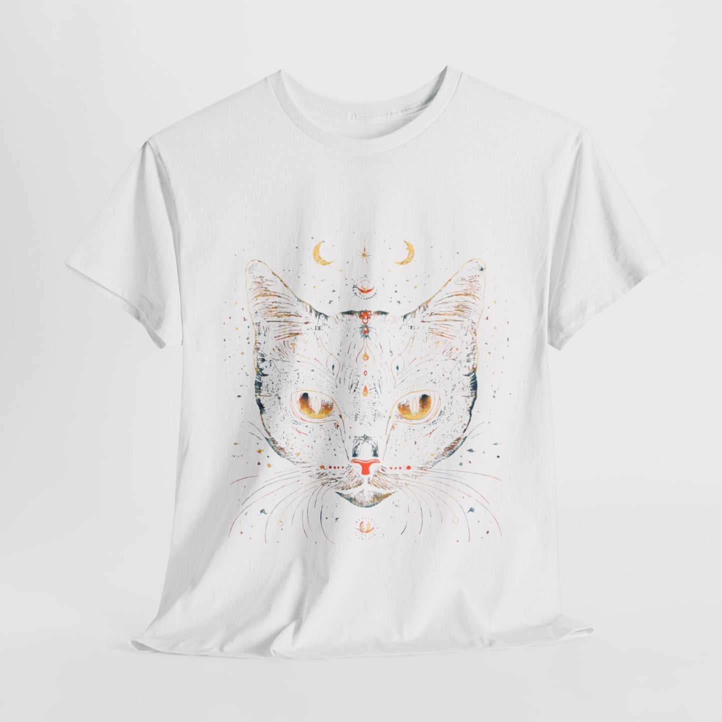 Mystical Cat T-shirt with a Twist