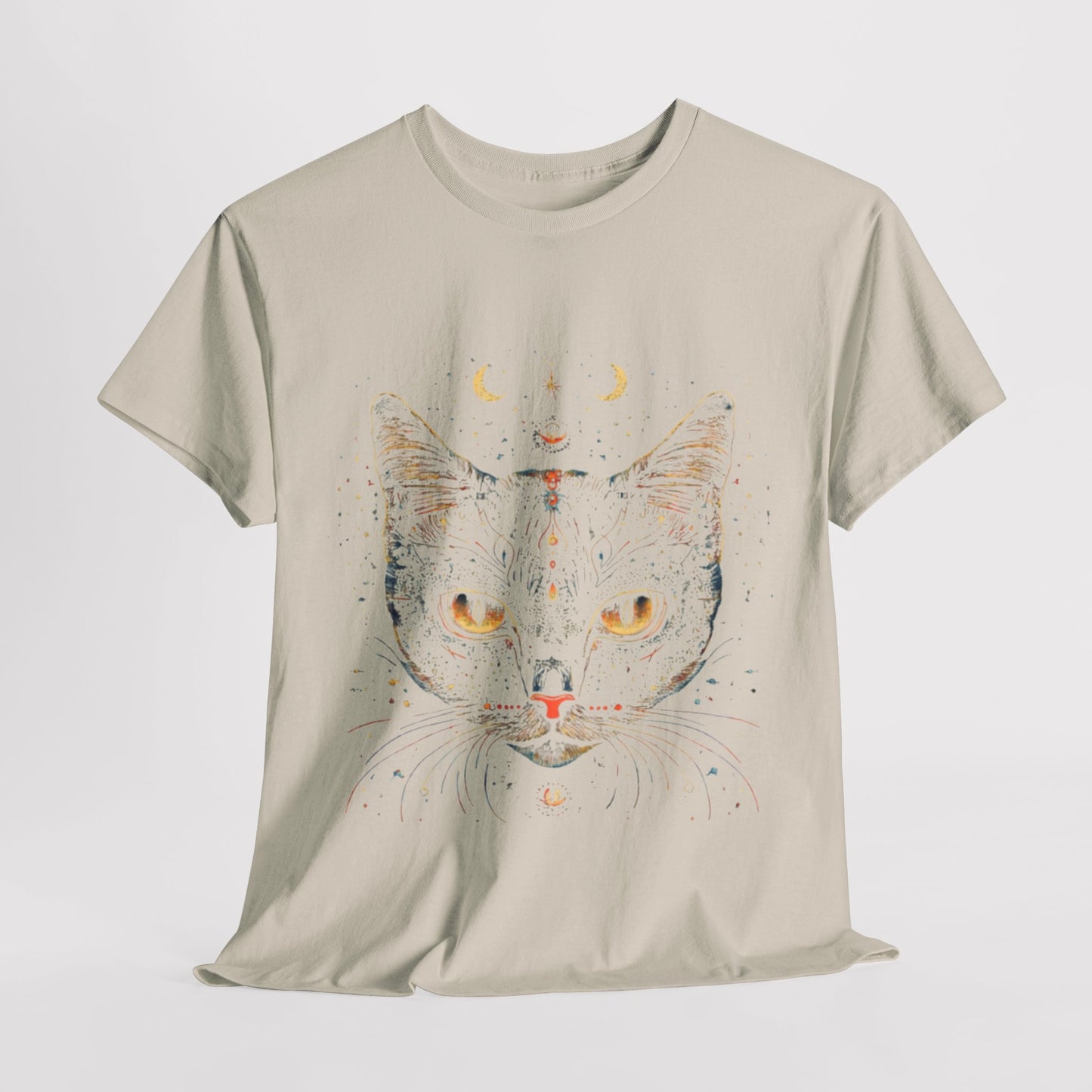 Mystical Cat T-shirt with a Twist