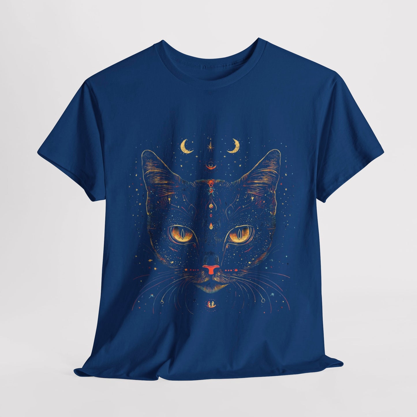 Mystical Cat T-shirt with a Twist