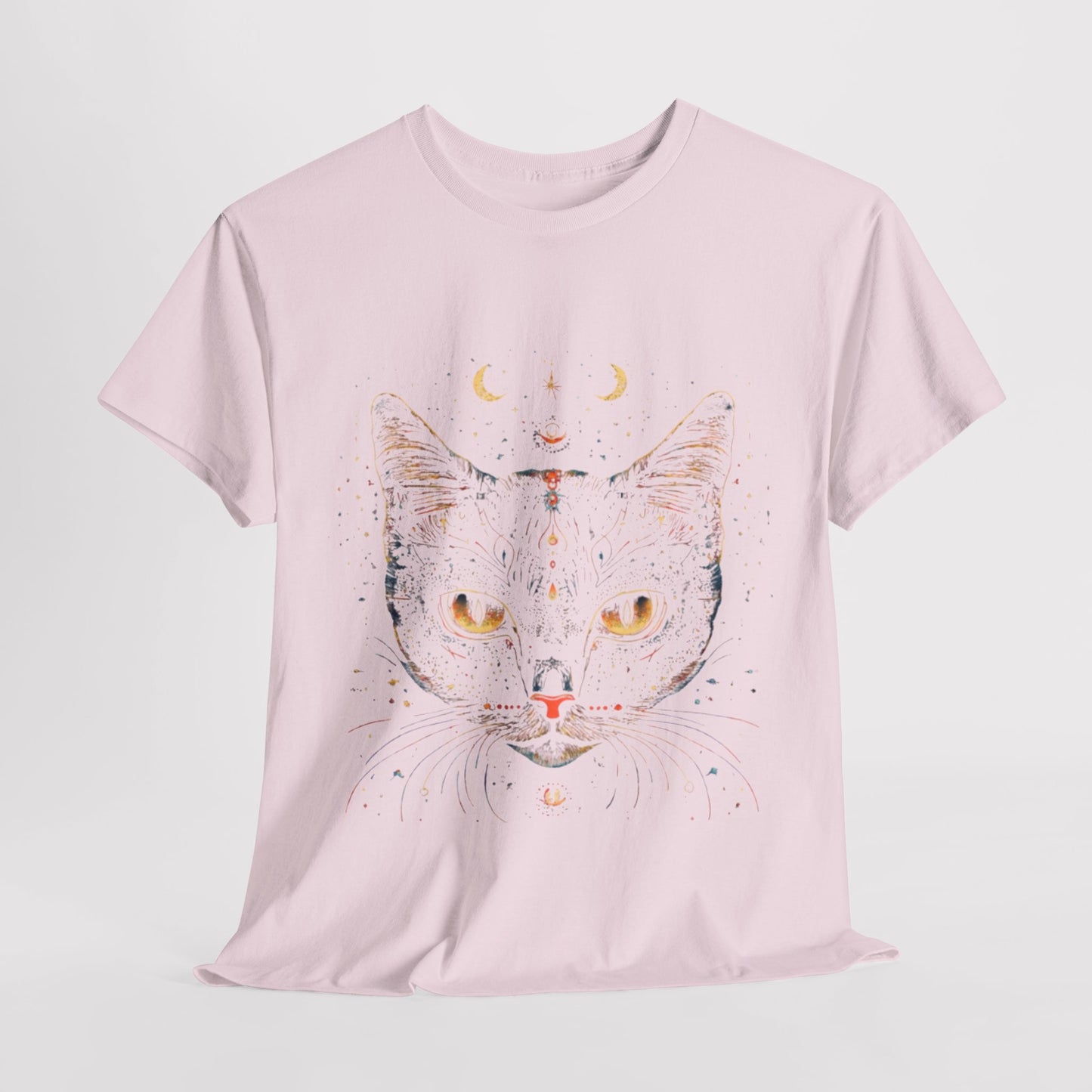 Mystical Cat T-shirt with a Twist