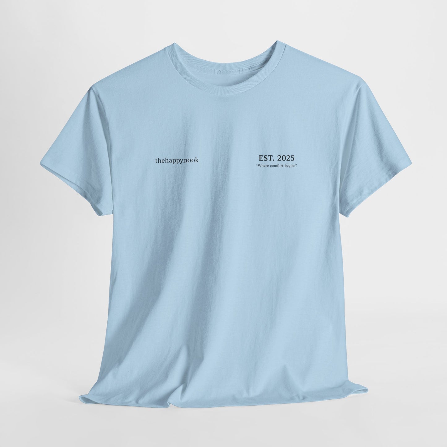 Est 2025 thehappynook Cotton Tee