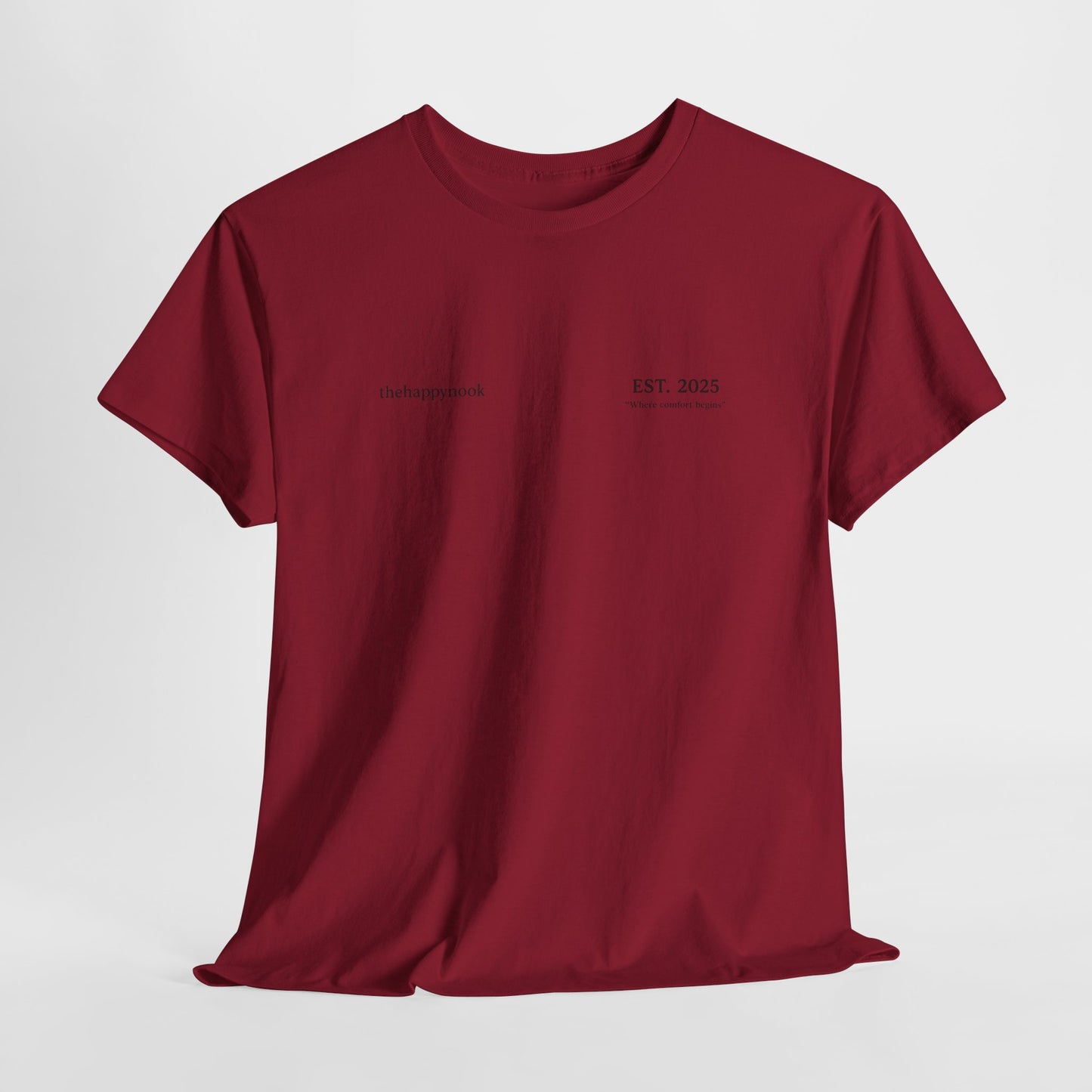 Est 2025 thehappynook Cotton Tee