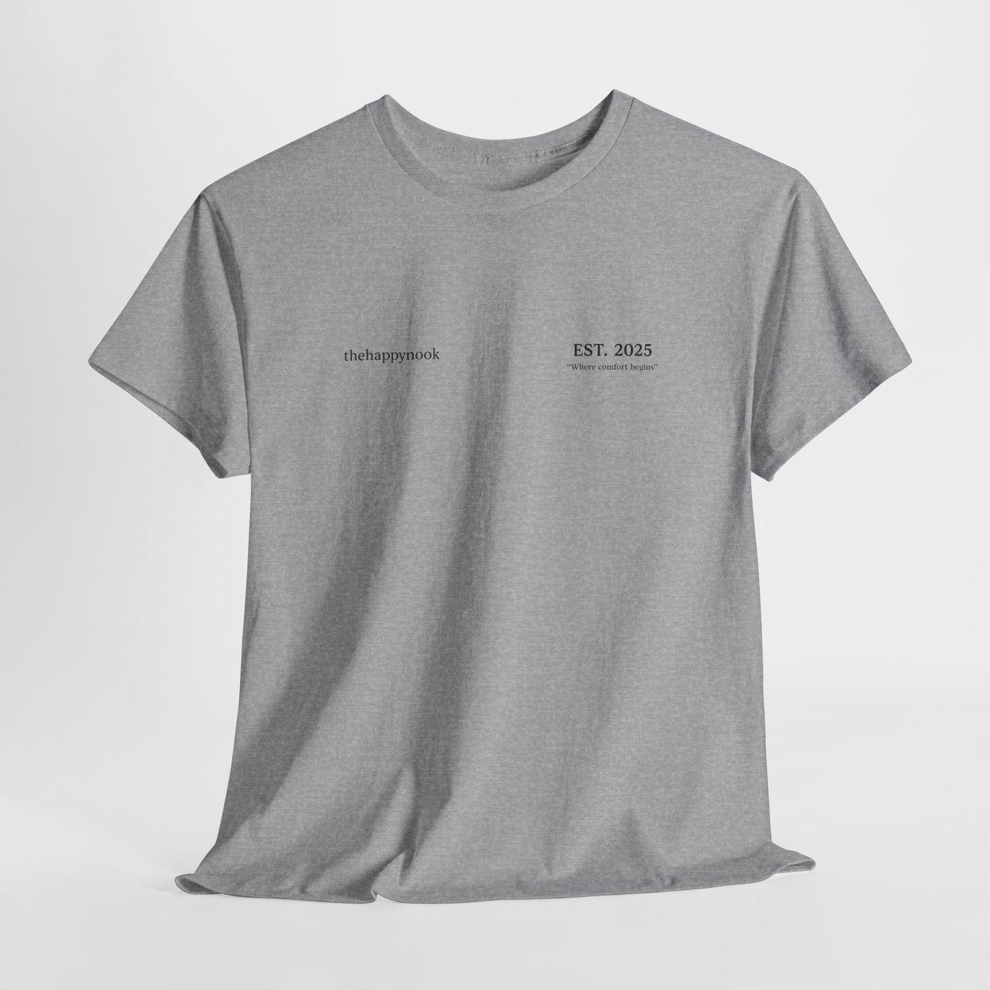 Est 2025 thehappynook Cotton Tee