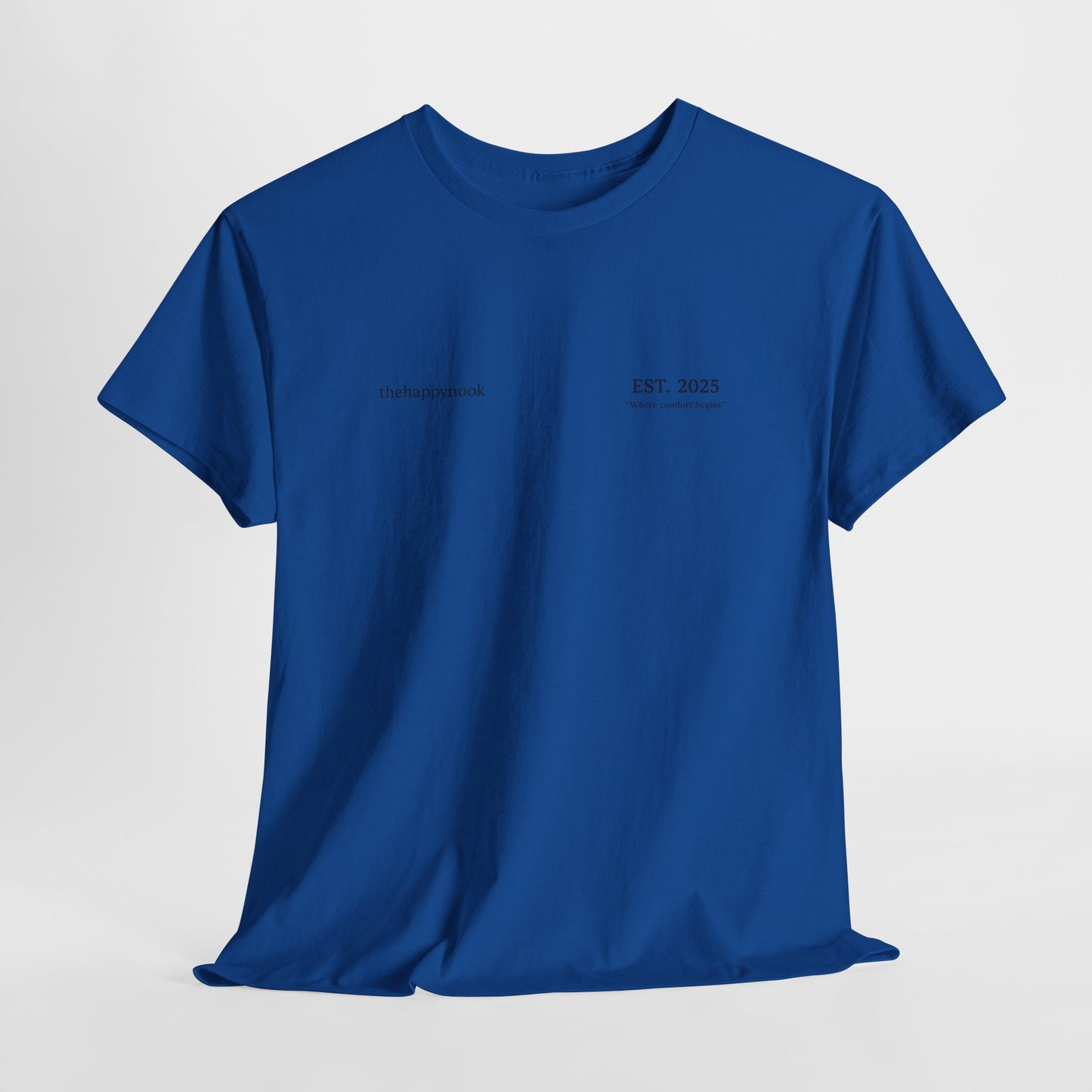 Est 2025 thehappynook Cotton Tee