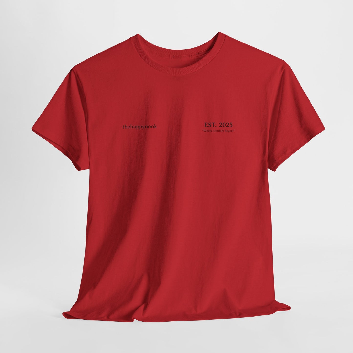 Est 2025 thehappynook Cotton Tee
