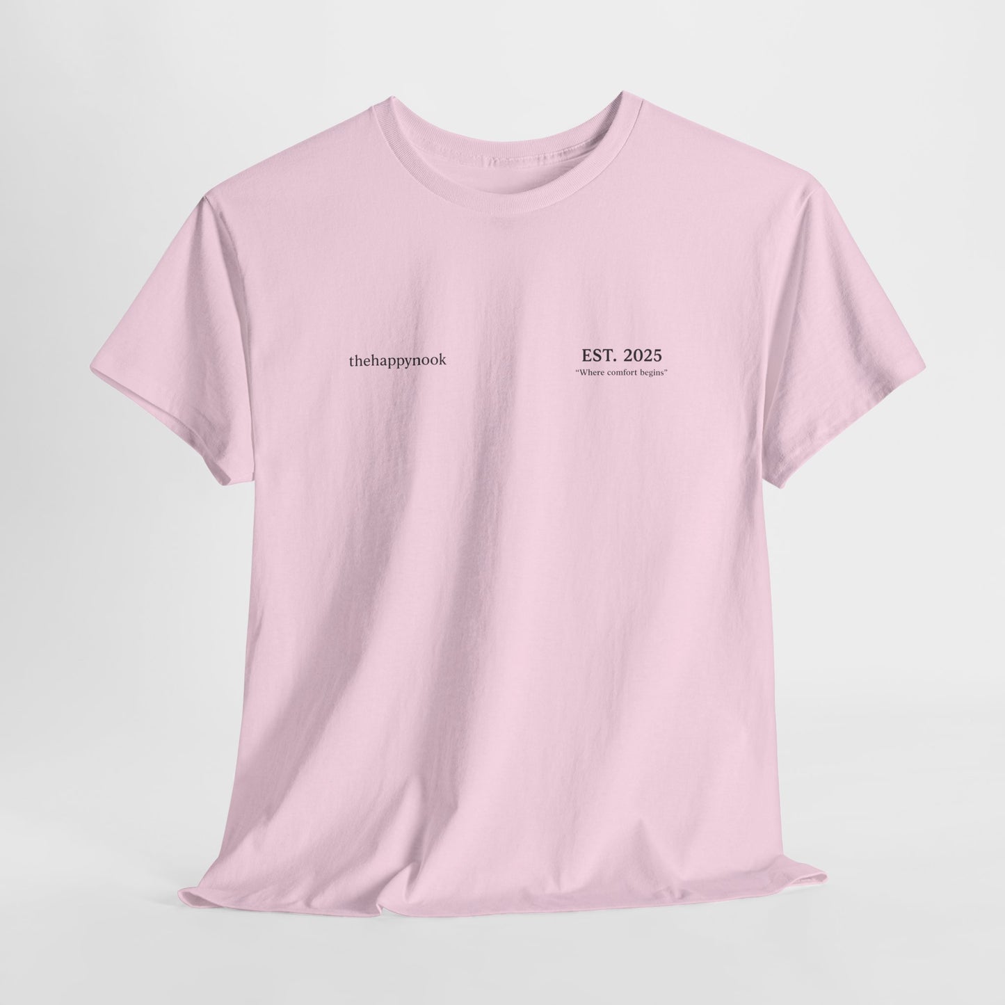 Est 2025 thehappynook Cotton Tee