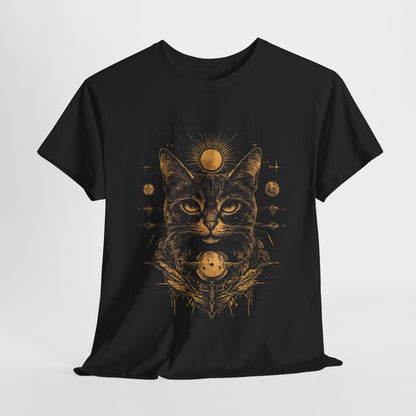 Cat Design T-shirt with a Twist