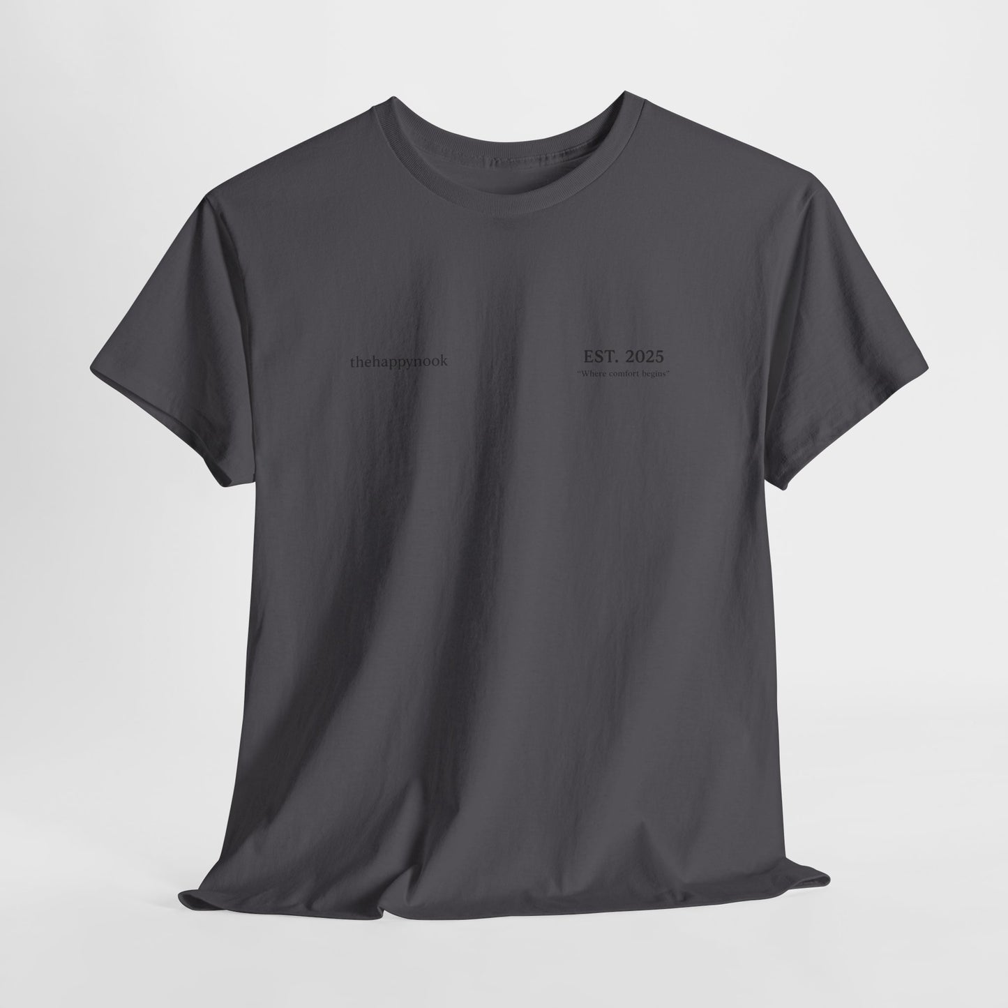 Est 2025 thehappynook Cotton Tee