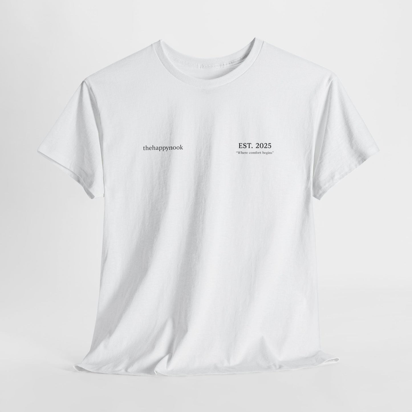 Est 2025 thehappynook Cotton Tee