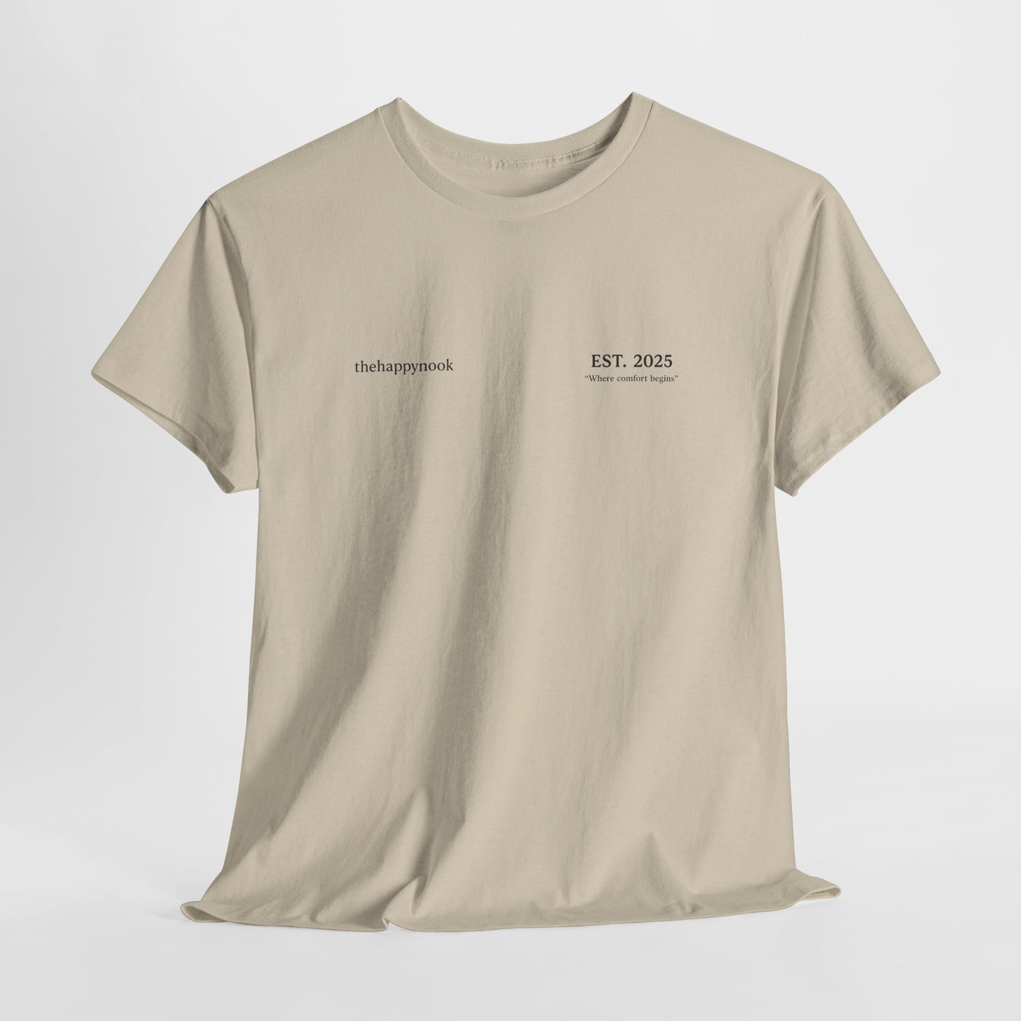 Est 2025 thehappynook Cotton Tee