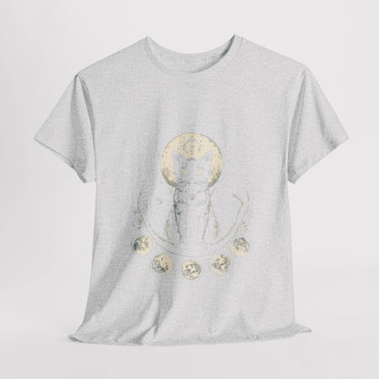 Magic Color-Changing Cat T-shirt