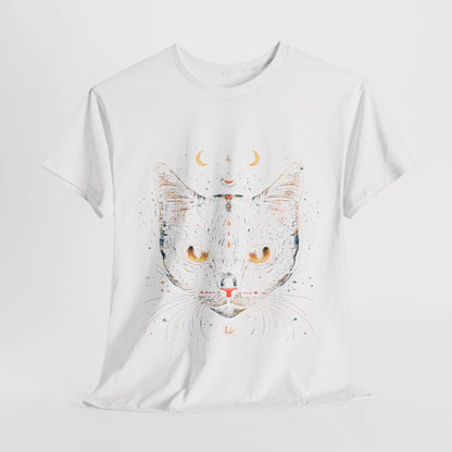 Mystical Cat T-shirt with a Twist