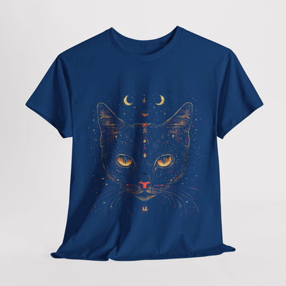Mystical Cat T-shirt with a Twist